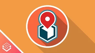 Inkscape for Beginners - Flat Style Map Marker/Location Logo Tutorial