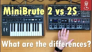 MiniBrute 2 vs 2S: What are the differences?