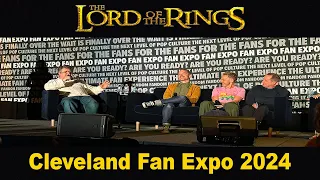 THE LORD OF THE RINGS | FULL HOBBIT PANEL | Cleveland April 2024 #fanexpo #lordoftherings #hobbits