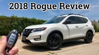 Full Review: Midnight 2018 Nissan Rogue SV W/Premium Package