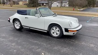 PCARMARKET Auction: Walk Around - 1988 PORSCHE 911 CARRERA CABRIOLET G50 5-SPEED