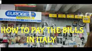 HOW TO PAY BILLS  IN TABACCHERIA / WAYS OF PAYING MY BILLS IN ITALIA / BISAYANG PINAY IN ITALIA