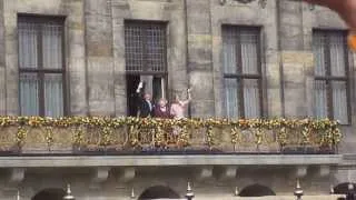 Het voorstellen van Koning Willem-Alexander door Prinses Beatrix - 30 april 2013