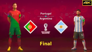 FIFA 23 - PORTUGAL vs. ARGENTINA - FIFA WORLD CUP FINAL - [4K]
