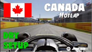 F1 23 CANADA HOTLAP + SETUP - [1:09.719] - NO ASSISTS