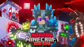 100 DNI w Minecraft HARDCORE w STRASZNYM ŚWIECIE...