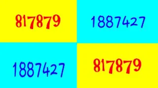 Colorful Numbers 1 to 2097152