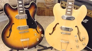 Epiphone Casino vs Epiphone Elitist Casino