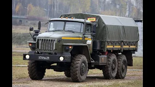 Ural-4320. Un camión todoterreno 6x6 multipropósito.