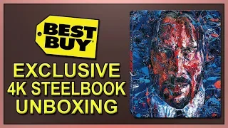 John Wick: Chapter 3 - Parabellum Best Buy Exclusive 4K+2D Blu-ray SteelBook Unboxing