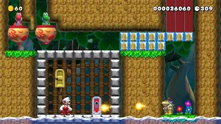 Super Mario Maker 2 - 達がさらわれた!Yoshi was Kidnapped! by セネルク - No Commentary