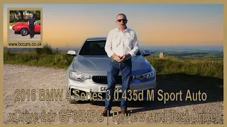 2016 BMW 4 Series 3 0 435d M Sport Auto xDrive 2dr GF66KPG | Review And Test Drive