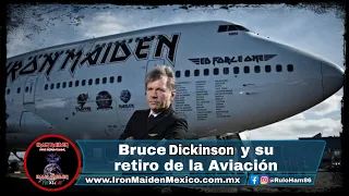 Bruce Dickinson y su retiro de la Aviación