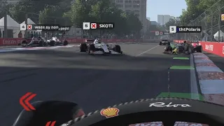 How to survive Lap 1 Chaos in a F1 2021 Open Lobby