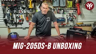 YesWelder MIG-205DS-B Unboxing & Demo