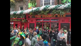 St Patrick's Day at Temple Bar 🍻