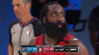 Houston Rockets vs OKC Thunder - 1st Half - Game 2 | NBA Playoffs