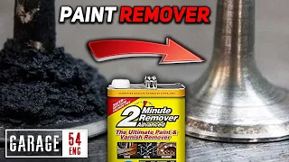 Flushing an engine with paint remover – will it work?