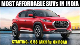 Top 10 Most Affordable SUVs In India 2024 | 10 Cheapest SUV Cars In India