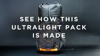 See how an Atom+ is made - How to make an ultralight backpack