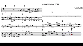 Iko Iko (My Bestie) - Justin Wellington 2021 (Tenor Sax Bb) [Sheet music]