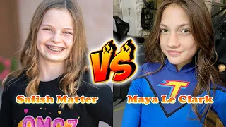 Salish Matter VS Maya Le Clark Transformation 👑 From Baby To 2024