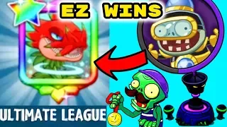 WEIRDEST Impfinity Deck DOMINATES TO Ultimate League!- Pvz Heroes