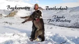 Epic Wolf hunt! 2016 Idaho wolf down!