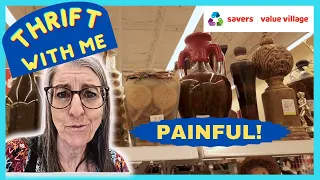 PAINFUL DECISIONS!  Thrift With Me at Savers in Las Vegas