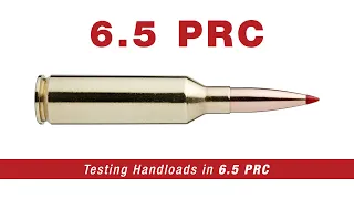 Testing Handloads in the 6.5 PRC