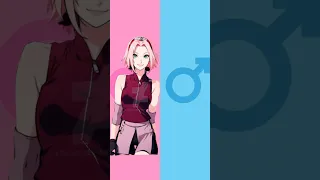 Naruto Characters Gender Swap [EDIT ]✓[AMV] #shorts #amv #sakura