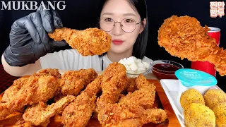 💥Korean style Hot Fried Chicken / MUKBANG / ASMR / REALSOUND