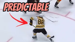 The Boston Bruins offence has a tell, and the NHL can’t stop it..