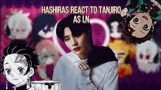 Hashiras (- Gyomei) react to Tanjiro as I.N from Stray kids | 🇺🇸/🇧🇷 | Mistakes | Gacha Art