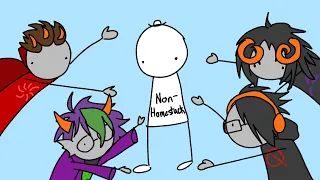 We made our friend guess Homestuck characters for 4/13!