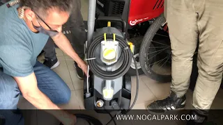 HIDROLAVADORA KARCHER HD 6/13 PROFESIONAL TUTORIAL UNBOXING Y REVIEW . TE DAMOS LOS TIPS PARA USARLA