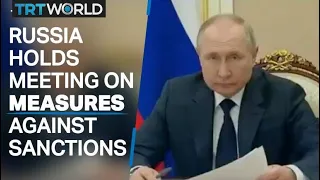 Russian President Vladimir Putin on Western sanctions