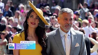 REPORT: AMAL AND GEORGE CLOONEY GEARING UP TO BE ROYAL GODPARENTS