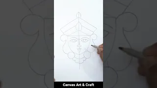 Maa Kali Face Drawing/ Maa kali Drawing Easy/ Diwali Special Drawing/ How to Draw Maa Kali/ #Diwali