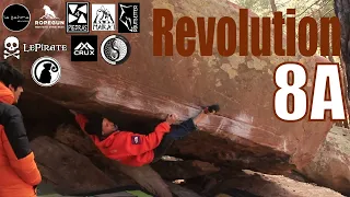 Revolution 8A | Albarracín Boulder | Sector La Fuente