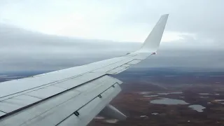 Красноярск- Норильск 21.09.2011. Рейс-207  Boeing 737-800. Авиа компания NordStar.