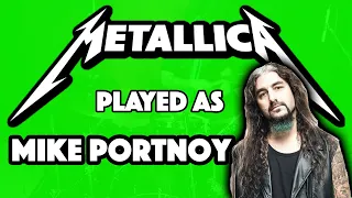 ENTER SANDMAN but it's played like MIKE PORTNOY