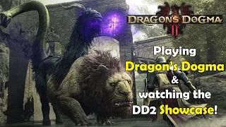 NEW Dragon's Dogma 2 Gameplay REVEAL Showcase, First Impressions & Playing Dragon's Dogma (1) LIVE
