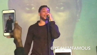 Jacob Latimore performs live on The Connection Tour in NYC at SOBs