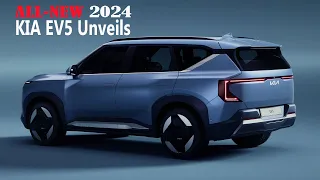 New 2024 Kia EV5 Compact Electric SUV Has Been Unveiled: Family Compact SUV With First Look