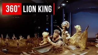LION KING 'circle of life' on broadway (in 360)