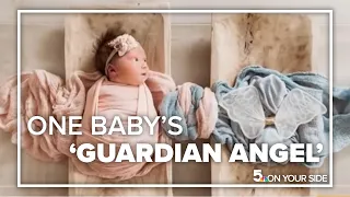 Viral photo captures baby's 'guardian angel'