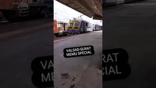 #train journey VALSAD-SURAT MEMU SPECIAL beautiful Journey