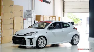 Toyota Yaris GR with Recaro SR6 #conceptmotorsport