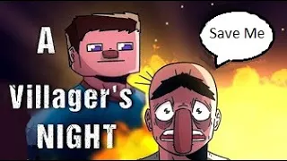 A Villager's Night | "Save Me" - A Minecraft Music Video | SHADOW | #MinecraftAnimation